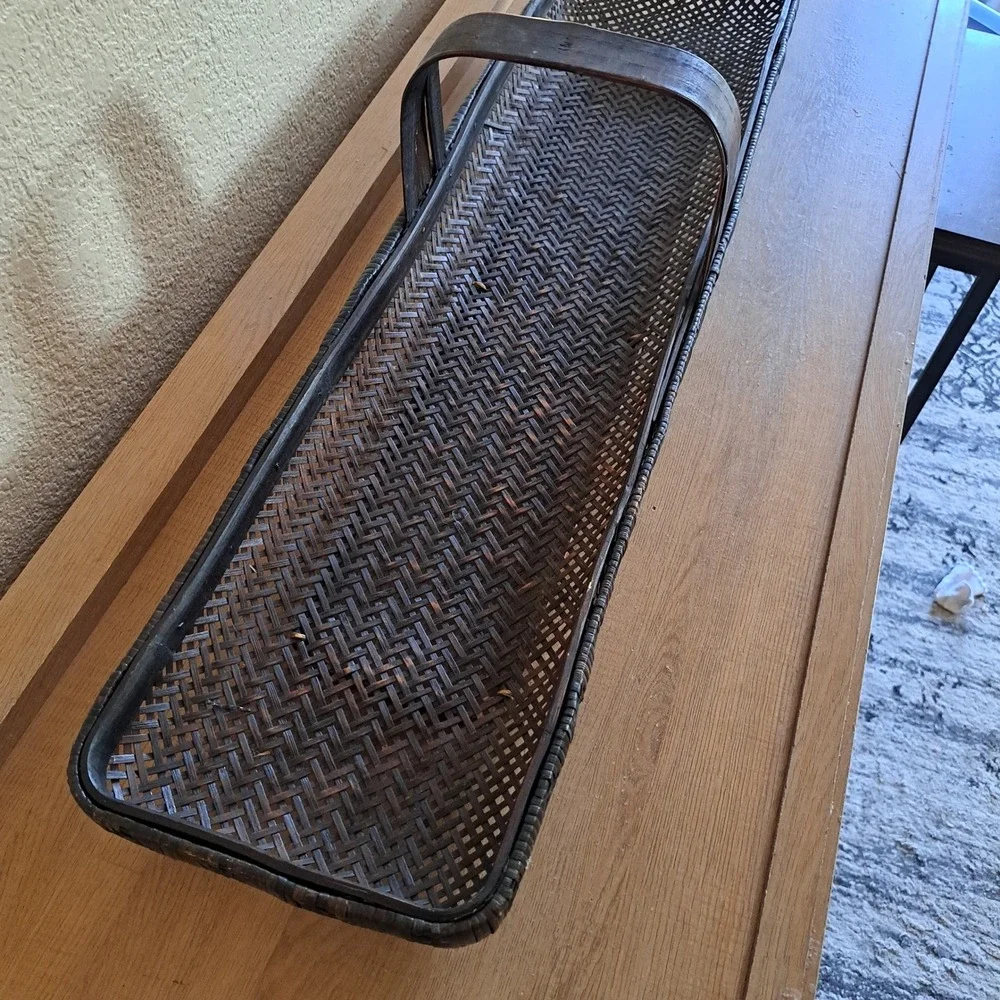 N/A handwoven bamboo